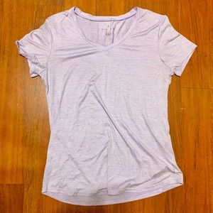 Purple Danskin exercise shirt